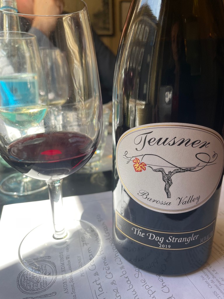 Teusner, The Dog Strangler, 2021 Barossa Valley