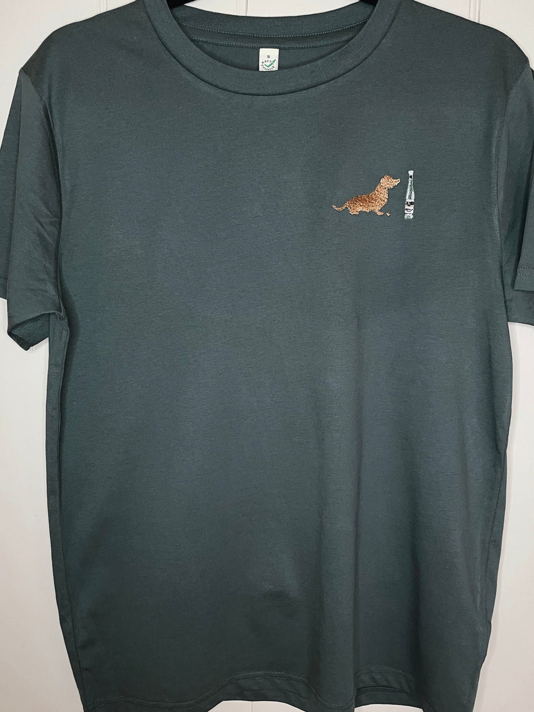 Embroidered Dachshund T-Shirt